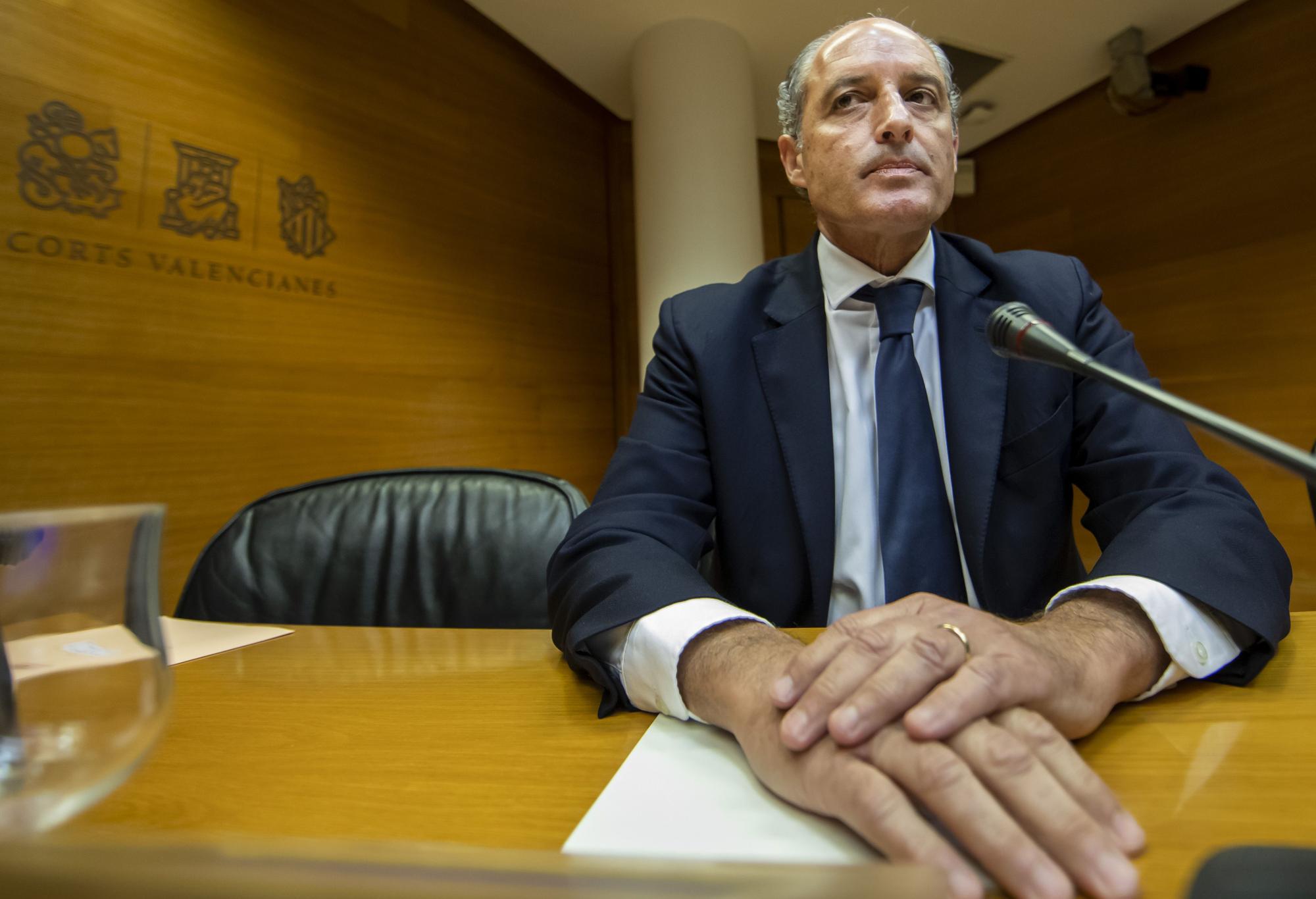 El expresidente valenciano Francisco Camps, en el juicio Imelsa