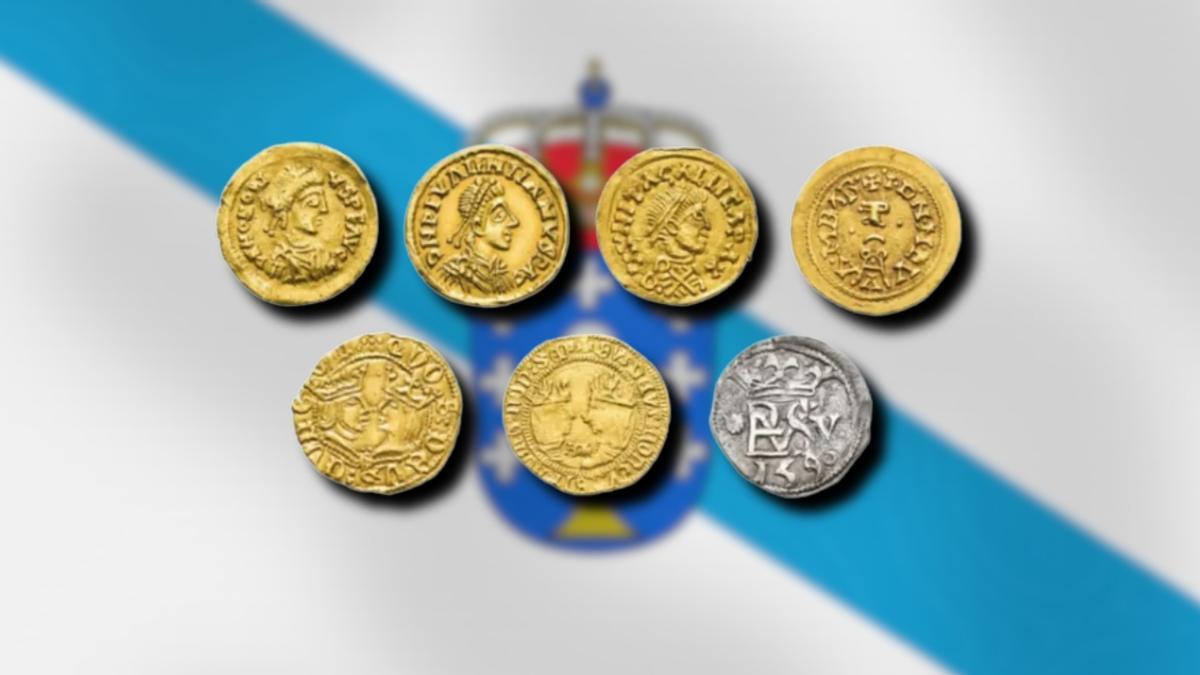 Monedas adquiridas por la Xunta de Galicia