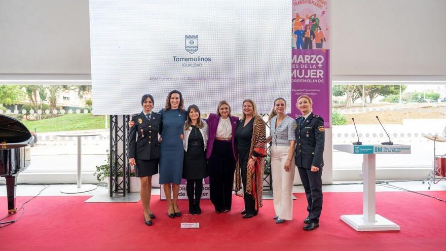 Torremolinos reconoce a seis mujeres en el ámbito de la igualdad por el 8M