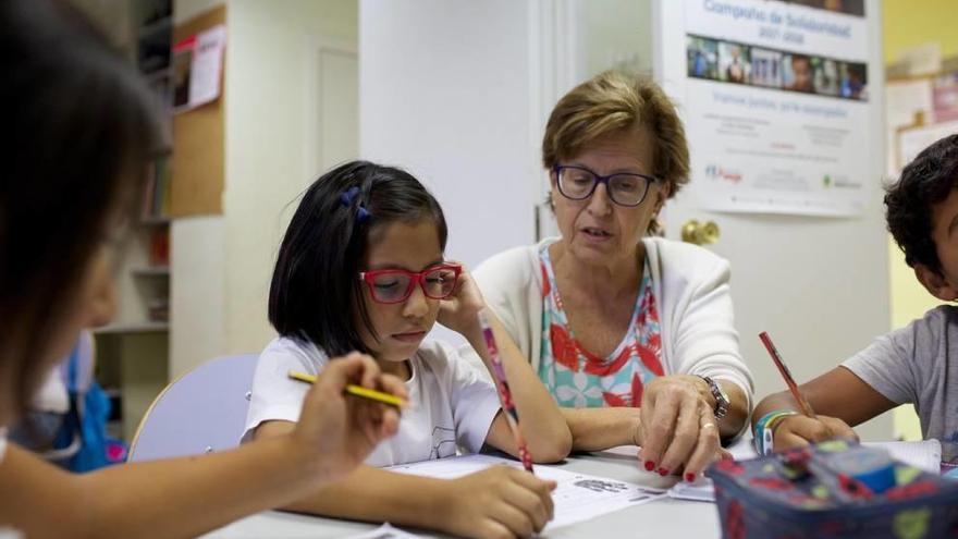 Acción social del programa de voluntariado de Personas Mayores.