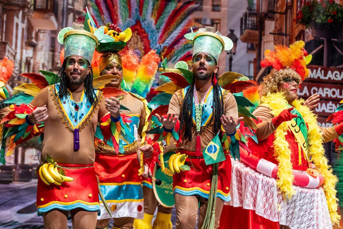 Peña carnavaleira Neymar, que por bien no venga. Murga, cuarta preliminar del COAC Málaga 2026