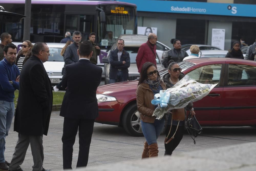 Funeral por Daniel Capellán en Avilés