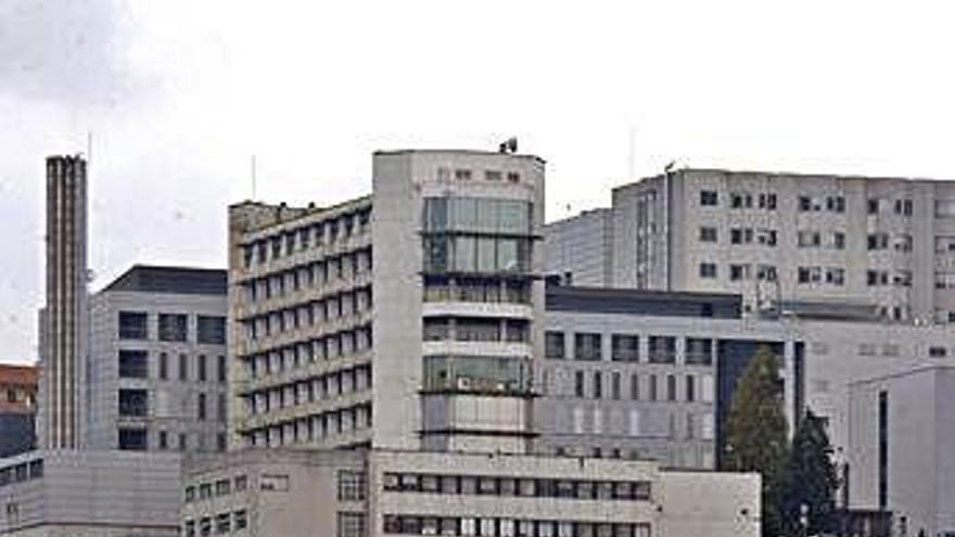 Vista del Complexo Hospitalario Universitario de A Coruña.