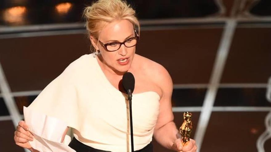 PATRICIA ARQUETTE Igualtat en drets, feina i salari en la gala del 2015