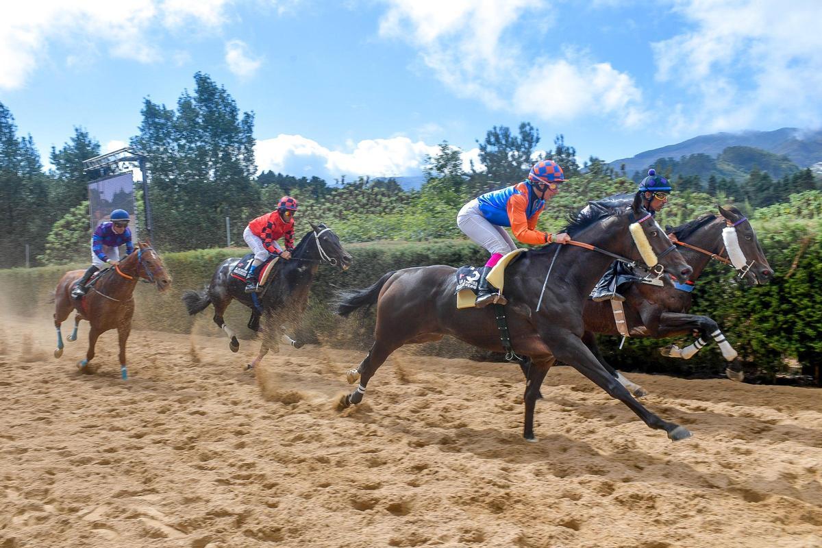 CARRERA DE CABALLOS SOLIDARIA EN LA LAGUNA DE VALLESECO