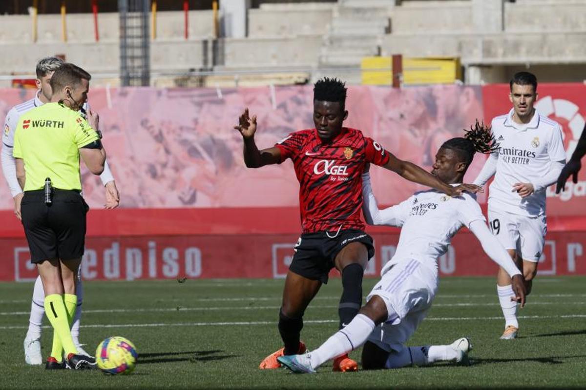 Las imágenes de la derrota del Real Madrid en Mallorca