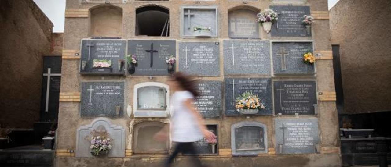 Deterioro del «viejo» cementerio