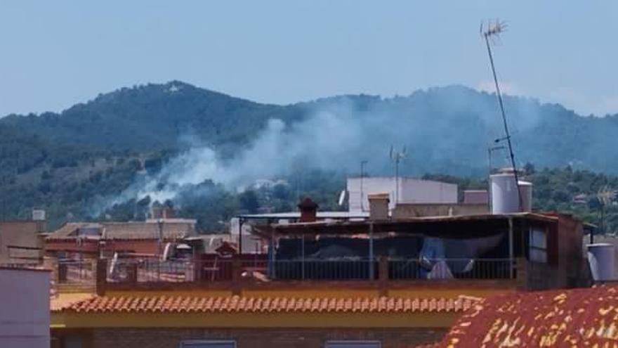 Incendio en Betxí: Controlado tras la rápida actuación de medios aéreos y terrestres