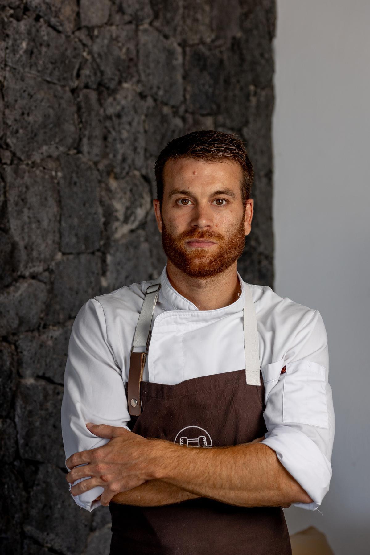 El chef del restaurante Kamezí, Rubén Cuesta