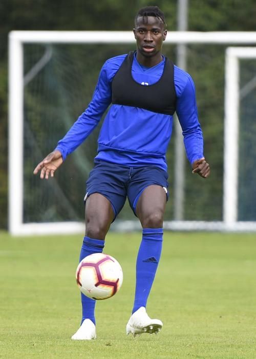 Entrenamiento del Real Oviedo