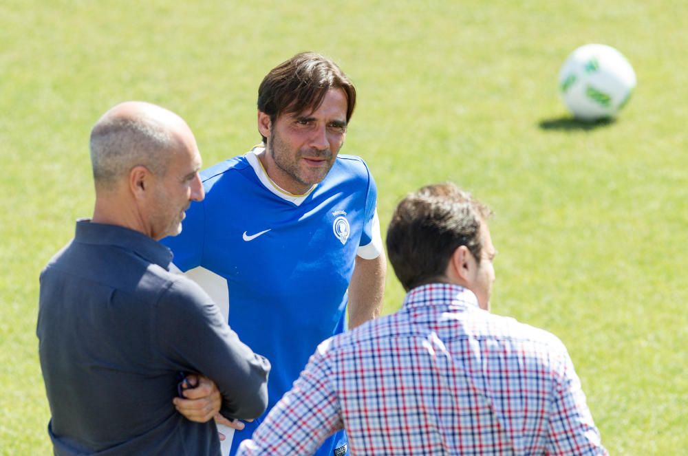 El Hércules realiza su último entrenamiento de la temporada