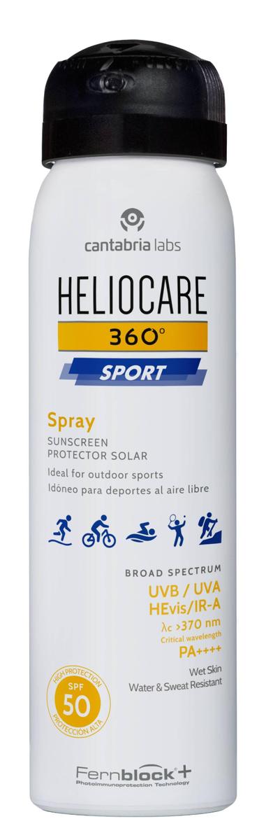 Heliocare 360º Sport Spray SPF 50, de Cantabria Labs