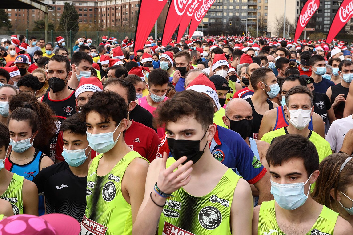 La carrera Popular de Nochebuena de Gijón