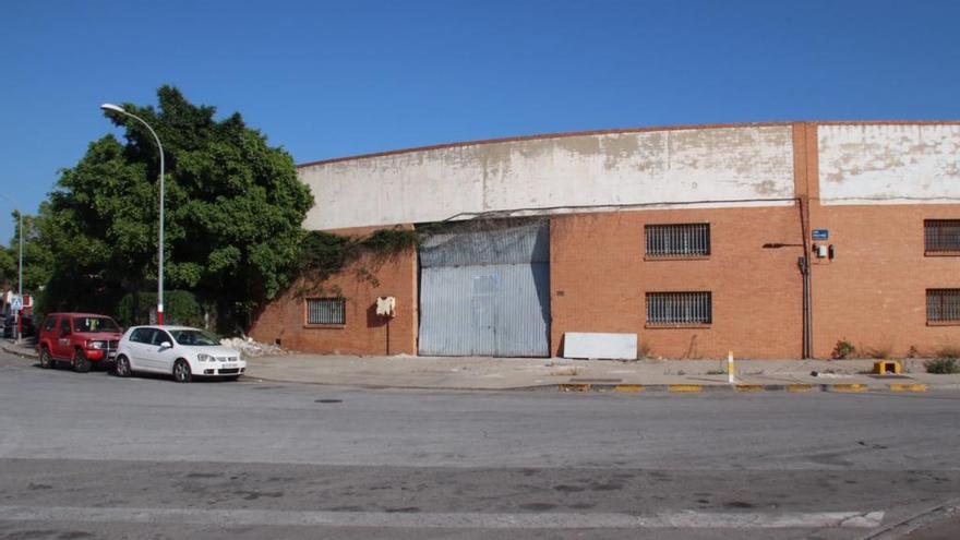 Nave donde estaba almacenada la cocaína.