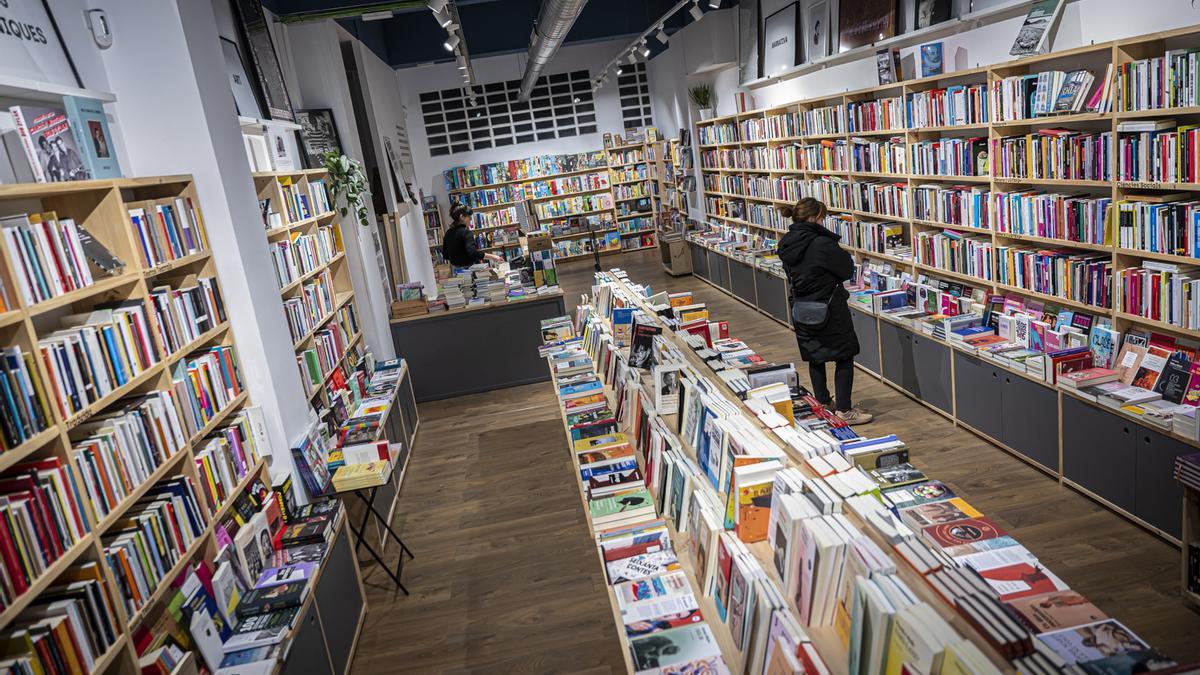 La librería Mitja Mosca, en Badalona