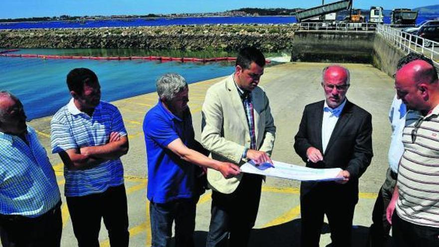 Los trabajos de construcción se han iniciado estos días y ayer se celebró una visita. // Iñaki Abella