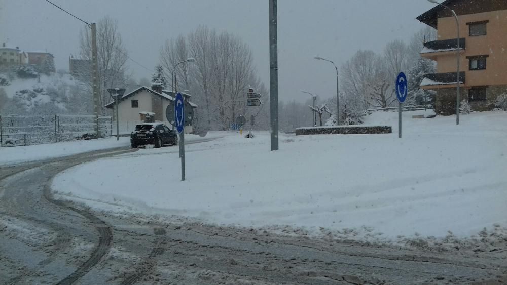 Nevada a la Cerdanya el 28 de gener