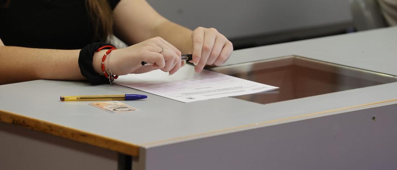 Selectividad 2021 en la Universitat de València.