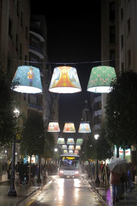 Luces de Navidad en Gijón