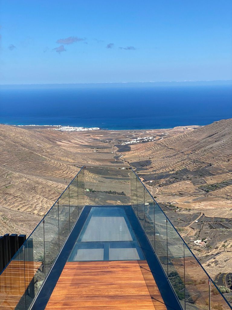 Mirador de Haría, en Lanzarote (07/09/2021)