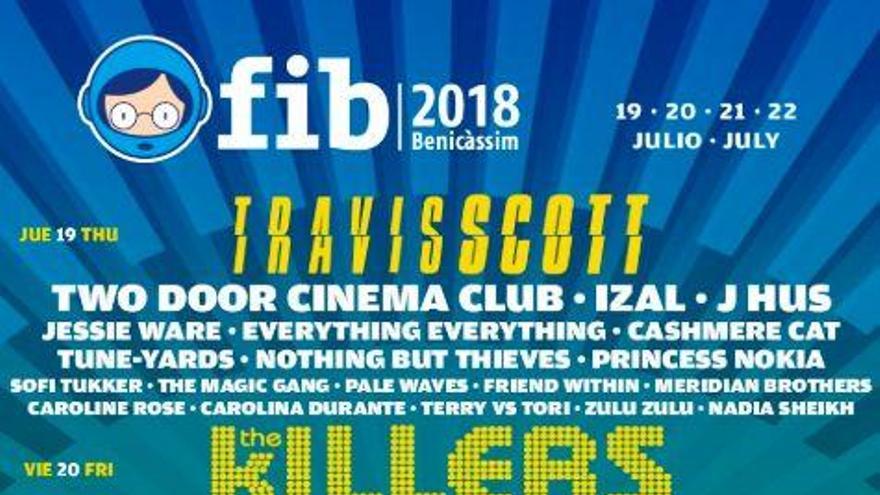 El FIB anuncia 27 confirmaciones y el cartel por días