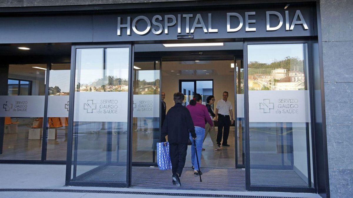 Acceso al Hospital de Día Oncohematológico del Álvaro Cunqueiro.