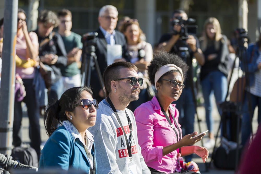 Acto de Pobresa Zero en la Universitat Politècnica