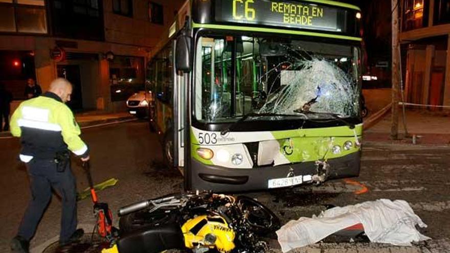 Fallece el acompañante del motorista que también murió esta mañana en Vigo