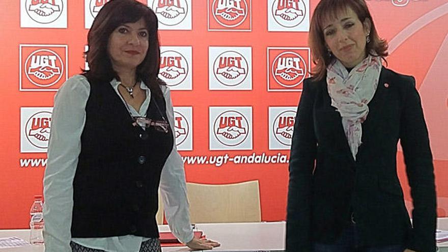 Auxiliadora Jiménez y Alicia Fernández.