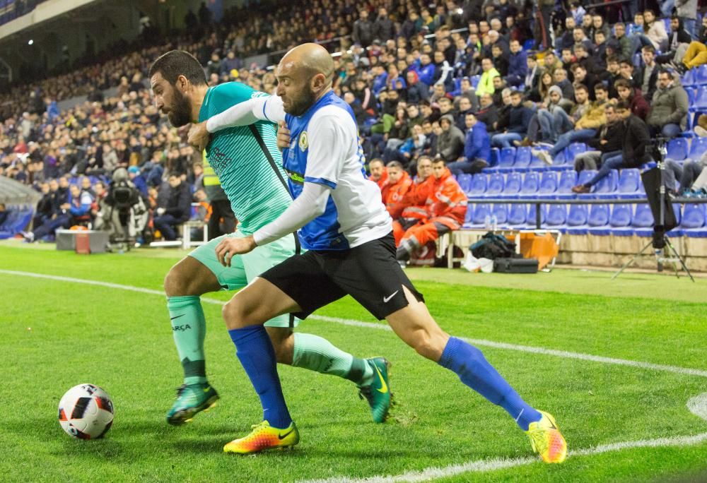 El Hércules llega vivo al Camp Nou