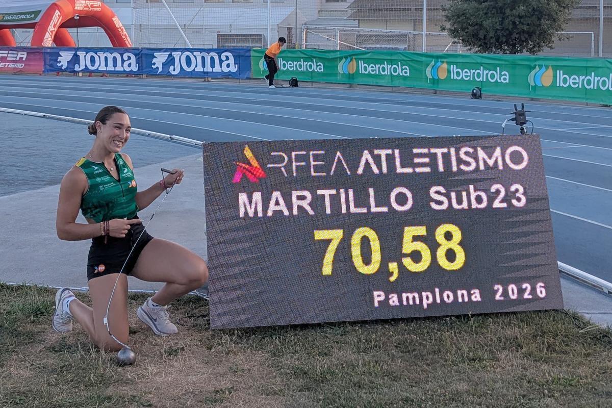 Andrea Sales, récord de España sub 23