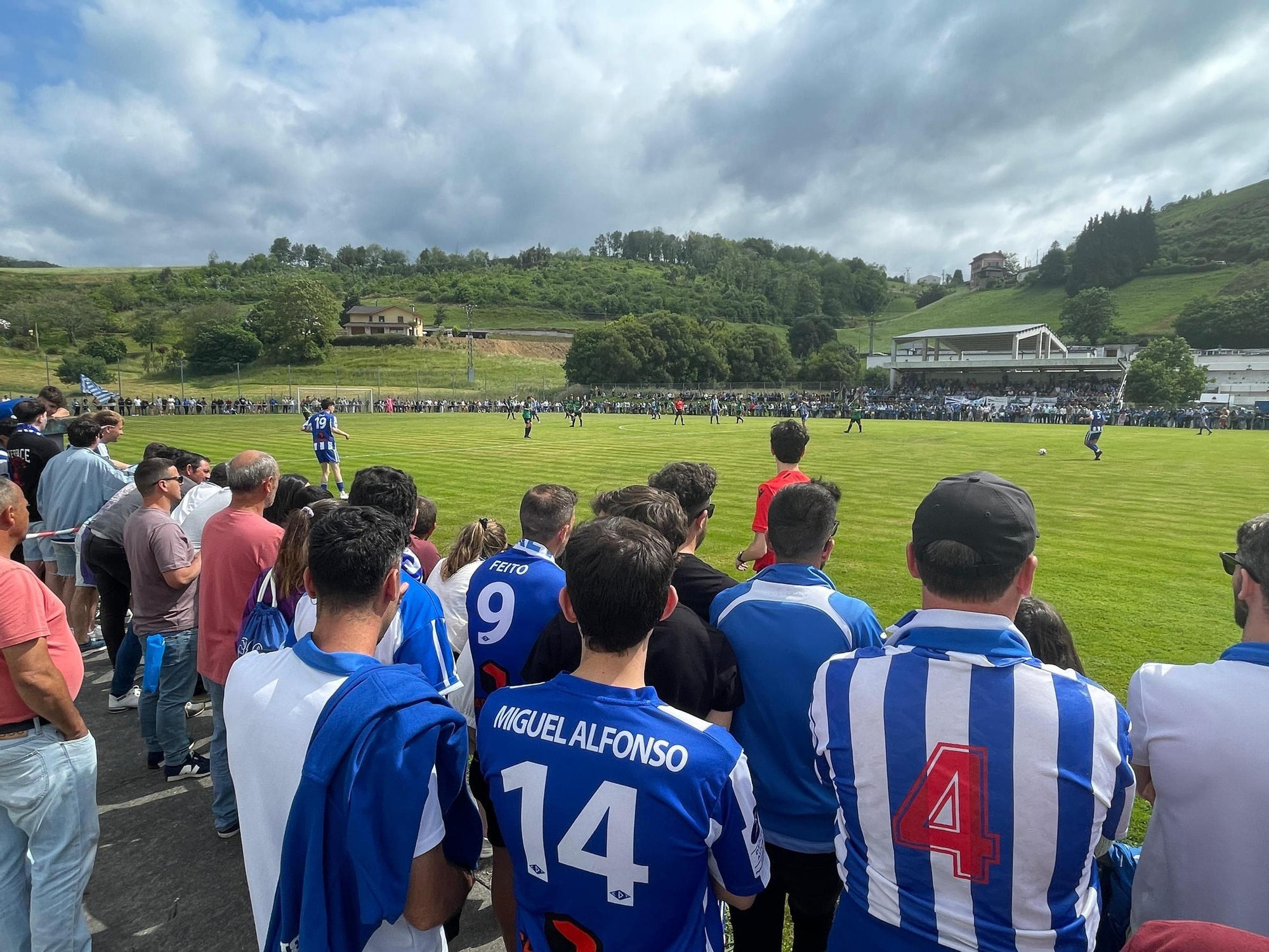 En imágenes: Así fue el duelo entre el Treviense y el Cornellana por un puesto en segunda