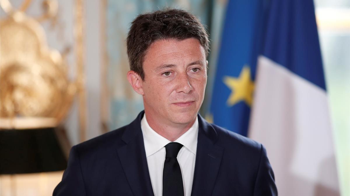 El portavoz del Gobierno francés, Benjamin Griveaux, el miércoles 3 de enero.