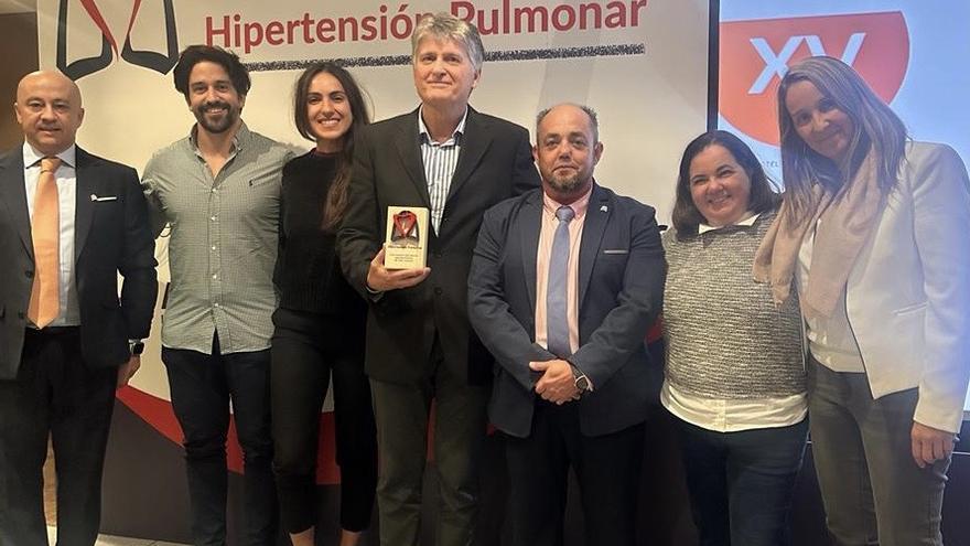 La Unidad Vascular Pulmonar del Hospital Dr. Negrín recibe un premio a la excelencia en calidad asistencial