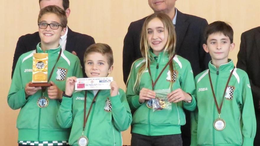 Dos bronces para el ajedrez regional en la Copa de España