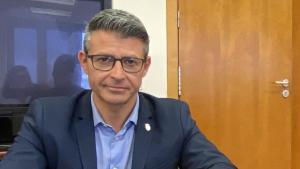 El alcalde de Almussafes, Toni González.