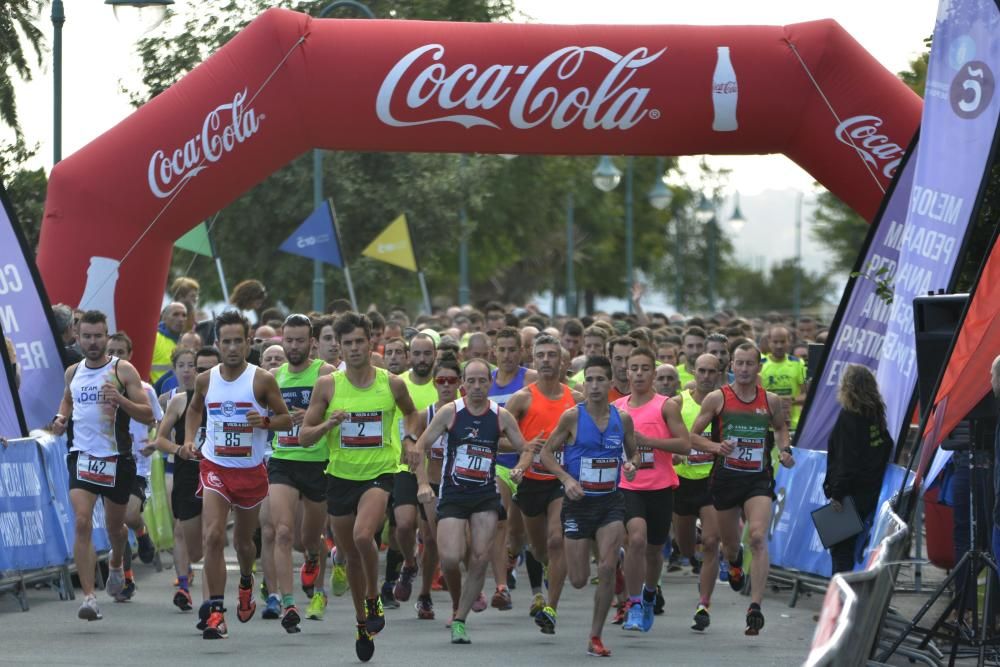 Abdelaziz Fatihi y Sofía Fernández se imponen en la carrera de San Pedro de Visma.