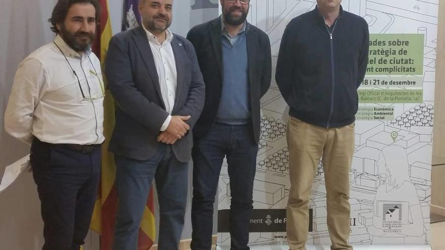 Salas, Llabrés, Noguera y Horrach presentaron las conclusiones de las jornadas.