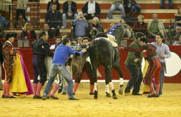 Vaquillas y rejones en la Feria San Jorge