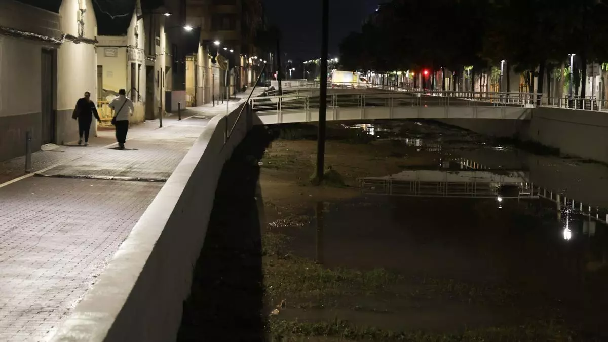 La Saleta resiste a la segunda noche de alerta roja