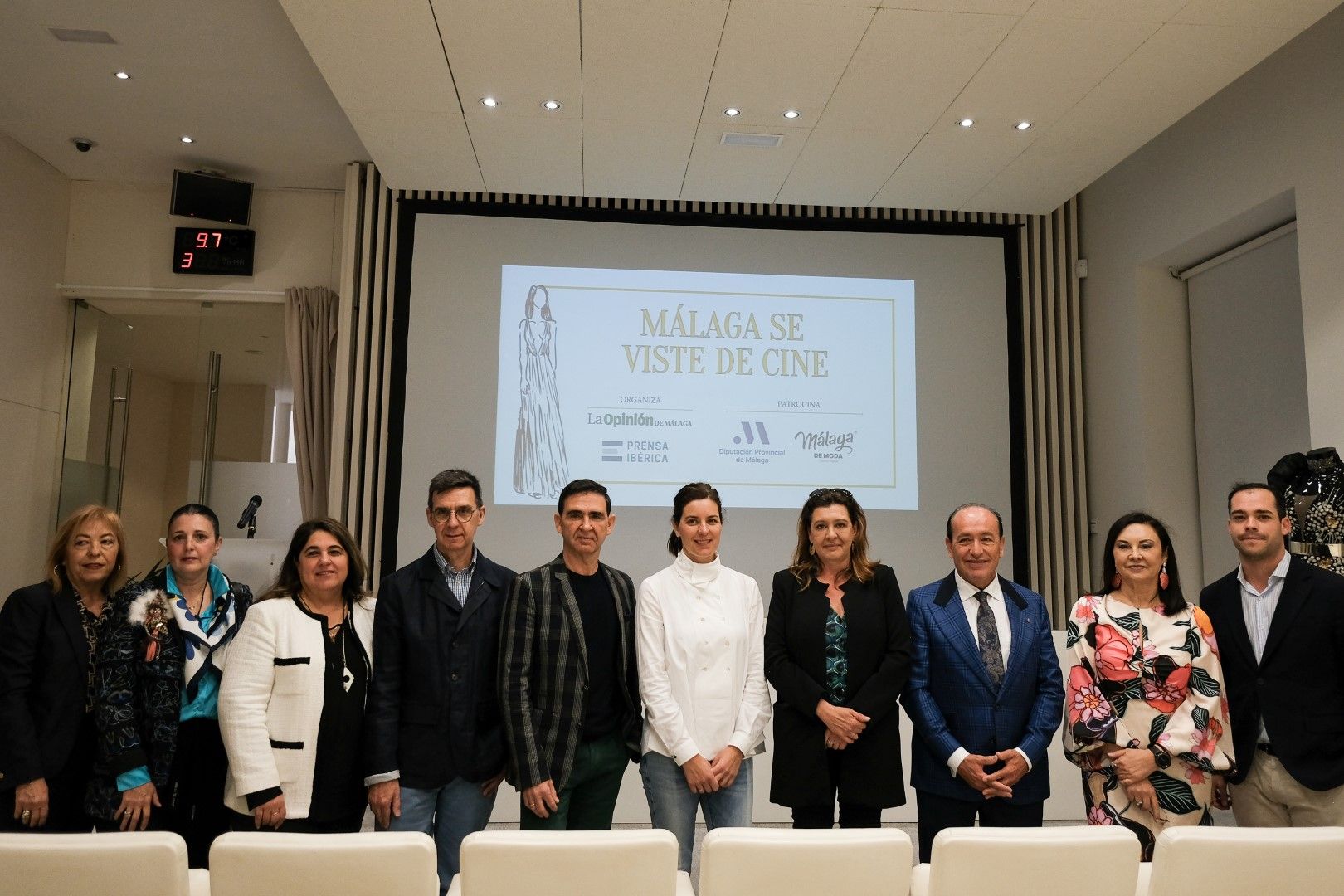 La moda malagueña se reúne en el evento 'Málaga se viste de cine'