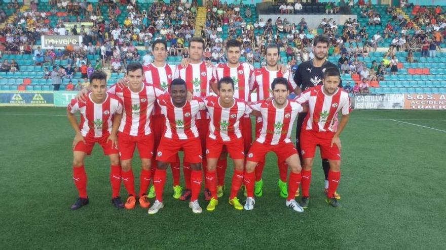 Los once hombres del Zamora que salieron de inicio en el Helmántico