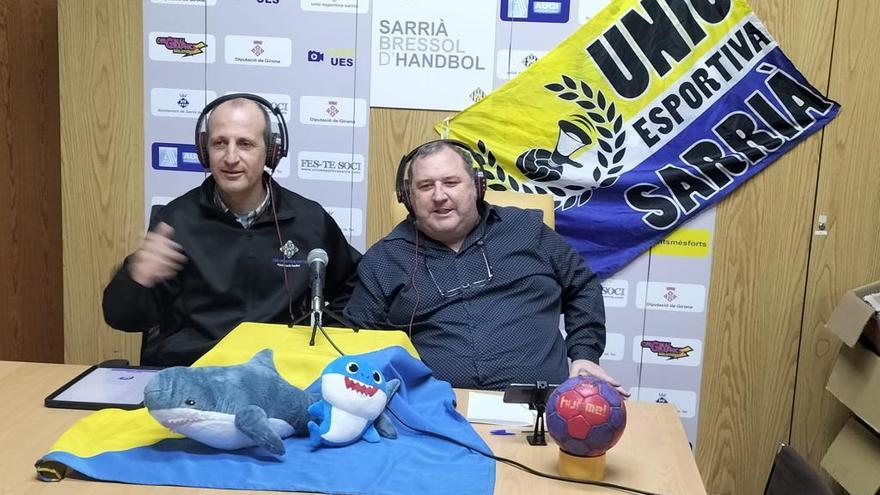 El Sarrià promou l’handbol en català amb un canal de Twitch