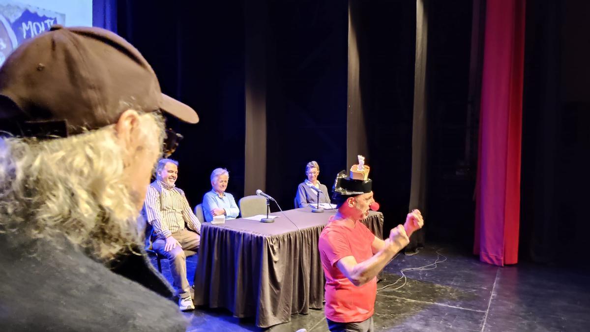 Un momento de la presentación del libro.