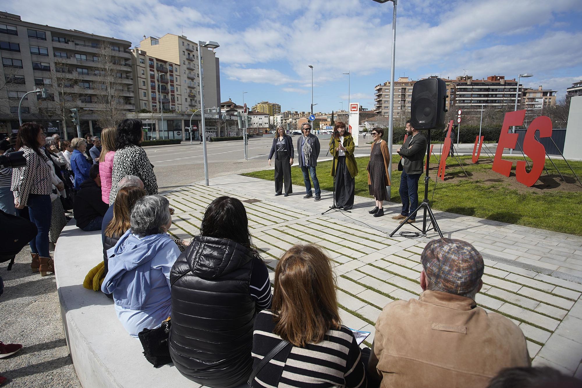 Inauguració de l'escultura "Univers" de Francesc Torres Monsó al parc Central