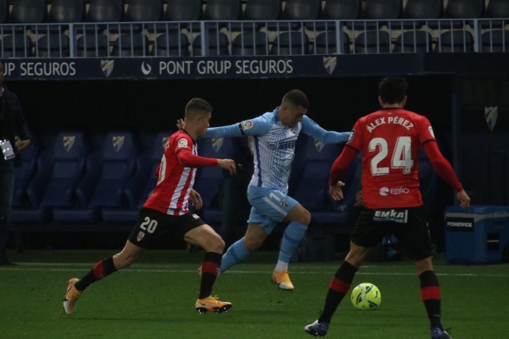 Partido de la Liga SmartBank: Málaga CF - Logroñés.