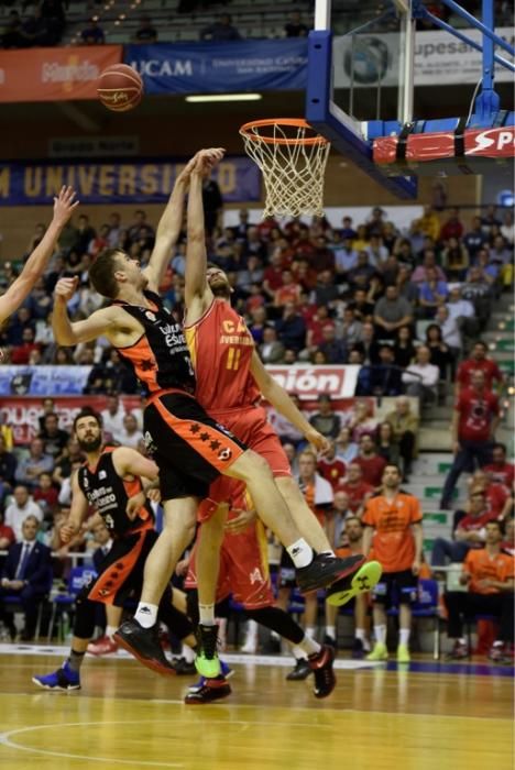 Baloncesto: UCAM Murcia - Valencia Basket