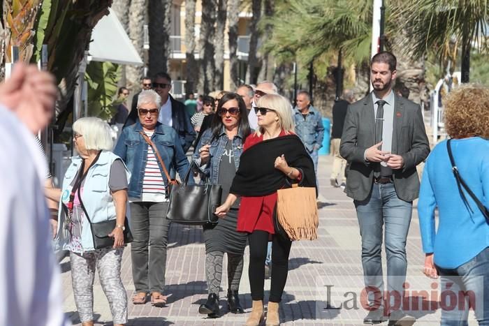 Pedro Sánchez visita Los Alcázares