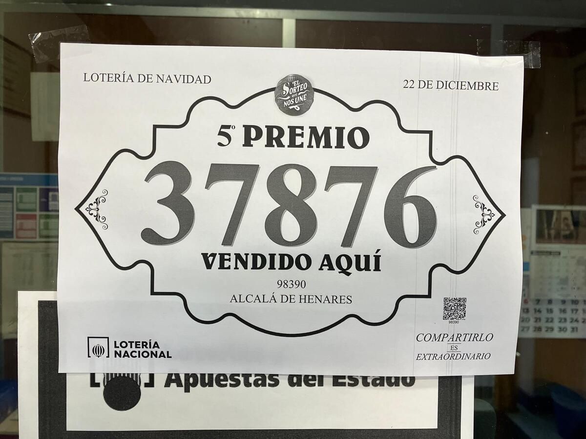 La Administración número 11 de Alcalá reparte el quinto premio