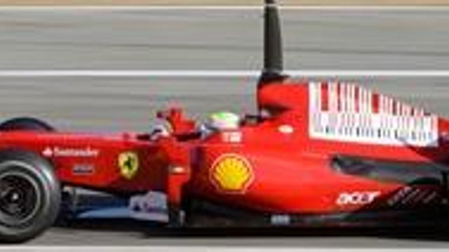 Massa ratifica el dominio de Ferrari en Cheste